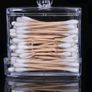 Transparent Dust-proof Cotton Buds Storage Box With Lid, Makeup Stick Box - Home Desktop Storage Image 6
