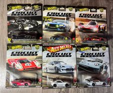 Circuit Legends Full Set Of 6 Included Chase