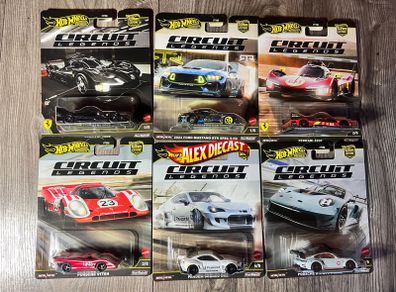 Circuit Legends Full Set Of 6 Included Chase