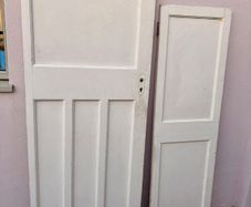 1940s Hardwood Doors, Original, Handcrafted