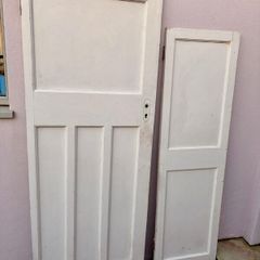 1940s Hardwood Doors, Original, Handcrafted