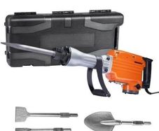 Jack Hammer Demolition Concrete Breaker Electric Hammer 4 Chisel Bits