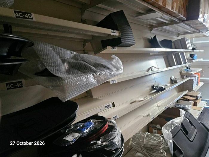 Shop Shelving 1.2m and 1m Bays