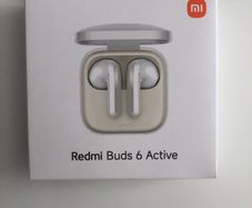 Xiaomi Redmi Buds 6 Active In-Ear Headphones, Bluetooth 5.4, Up to 30 Hours Battery Life, 14.2 mm Dynamic Driver, IPX4 Water Protection, Phone Call Noise Reduction, White