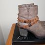 Brown Biker Style Boots size 6 Image 2