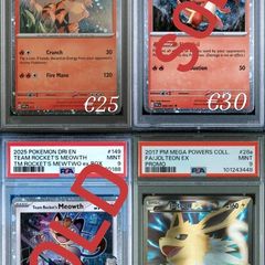 PSA Graded Authentic Pokemon Trading Cards [READ DESCRIPTION]