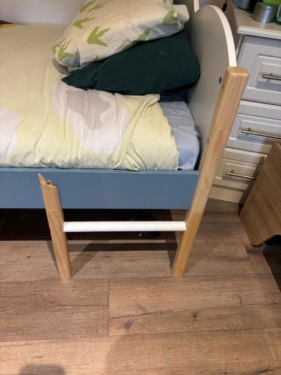 kids slide bed