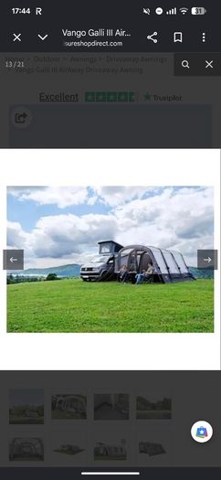 Vango Galli Air III Drive Away Awning