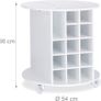 Rolling Bar on wheels wine rack & glass Holders  mini bar Image 5
