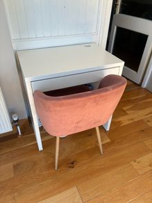 Desk and chair