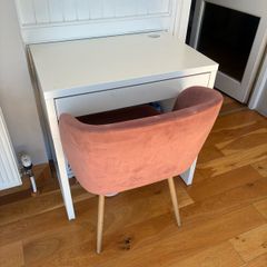 Desk and chair