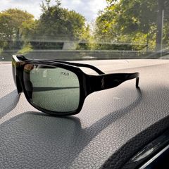 Polo Ralph Lauren PH4045 Sunglasses Black 63-17 Vintage