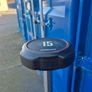 Jordan 15kg classic rubber Straight Bar Image 2