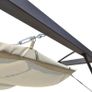 Garden Gazebo with Retractable Roof Canopy Image 8