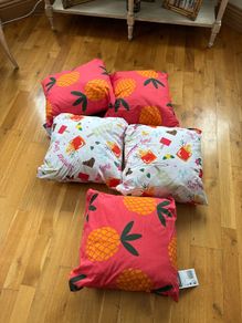 5 Garden Scatter Cushions.