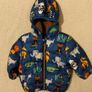 Next Baby Fleece lined Waterproof hooded Jacket Image 2