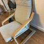 Ikea Poang rocking chair swing chair like new Image 3