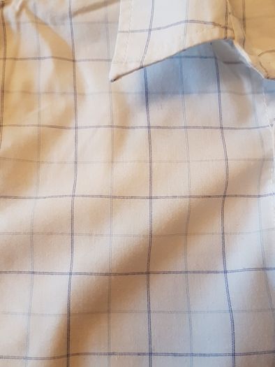 Age 5-6 White Check Shirt