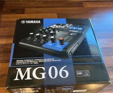 Yamaha MG06 mixing desk