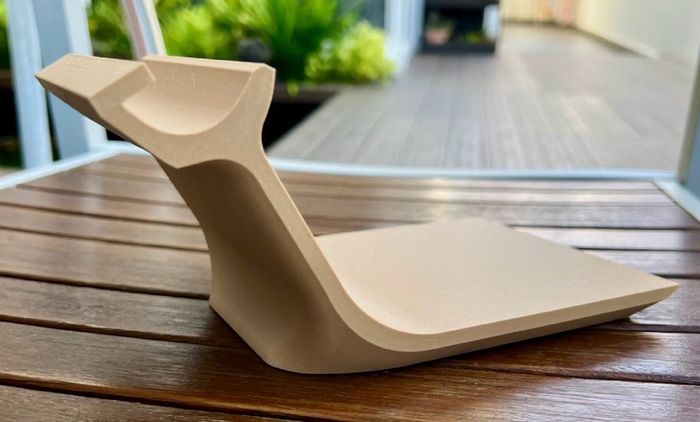 Vertical Laptop Stand 3D Printed Desk Organizer MacBook and Notebook Holder