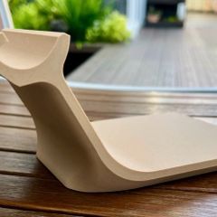 Vertical Laptop Stand 3D Printed Desk Organizer MacBook and Notebook Holder