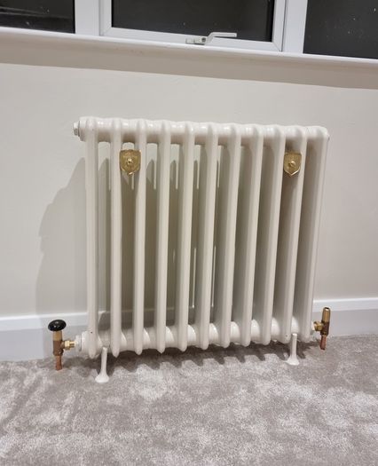 Cast iron radiators fully restored