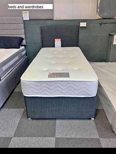 New Double, King And Superking Sizes Divan Beds Instock. Multiple Headboard Designs And Drawers Storage Available