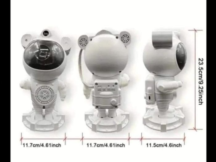 Astronaut Star Projector With LED Nebula Night Light. Bluetooth Speaker to play music