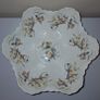 SALE!  Large AYNSLEY England JUST ORCHIDS Scalloped Fine Bone China Bowl Image 2