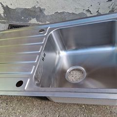 Stainless kitchen sink 50/86