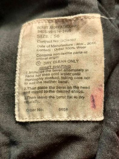 10 X Mixed Army Berets