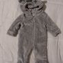Warm cosy Hooded pramsuit all in one Image 2