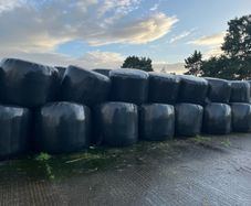 silage bales