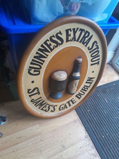 vintage Guinness sign