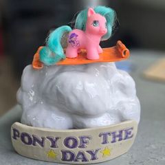 Little Tabby (2) Teeny Ponies MLP G1 My Little Pony