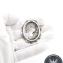 Vintage 925 Silver Carved Cameo Brooch Image 6