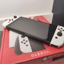 Nintendo Switch OLED As New White with 2 Games Image 3