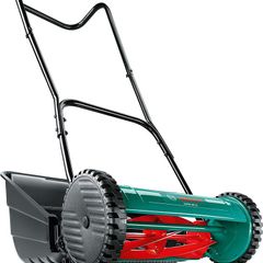 AHM 38 G Manual Garden Lawn Mower (Cutting Width 38 cm, in Carton Packaging)
