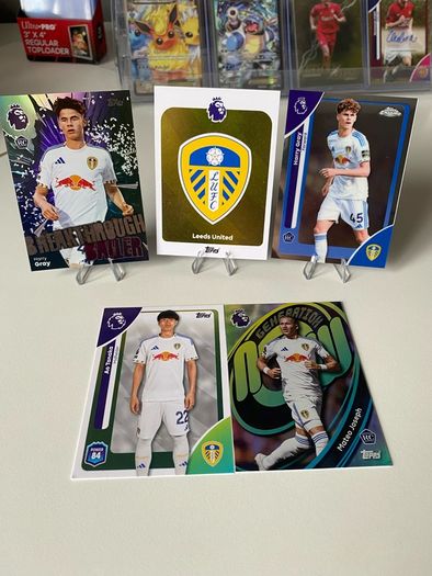 2025/2026 Topps Chrome and premiere league topps cards