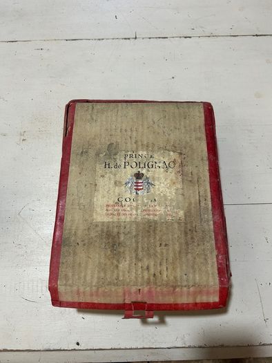 Antique cognac bottle