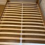 Solid Oak Sleigh King Size Bed Image 9