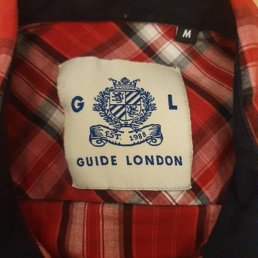 Shirt/Guy's 'Guide London' Check Shirt ..FINAL Price Drop