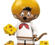 Lego SPEEDY GONZALES Minifigure Lego Looney Tunes Lego Minifigure