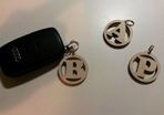 Custom Personalised Car Name Logo Symbol Keychain