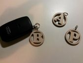 Custom Personalised Car Name Logo Symbol Keychain