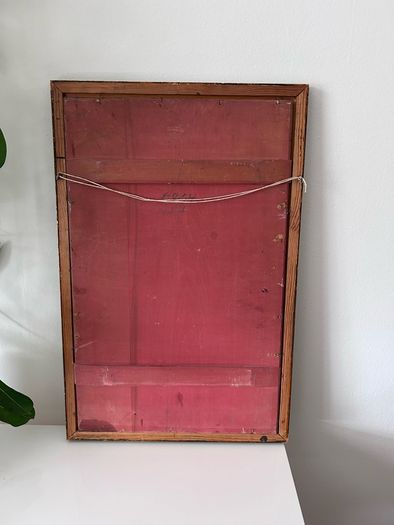 Antique Oil Painting by Austrian artist Ludwig Schweiger