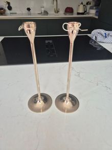 Vera Wang wedgewood candle holders