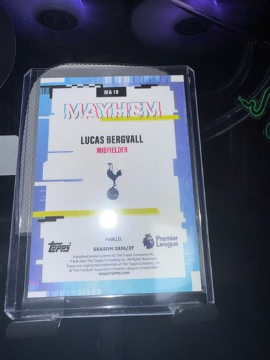 Lucas Bergvall Mayhem Yellow Sparkle 140 /299