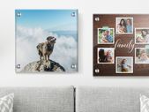 Acrylic Photo prints Personalised photo print onto acrylic size 60 x 60 cm