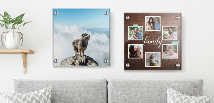 Acrylic Photo prints Personalised photo print onto acrylic size 30 x 90 cm